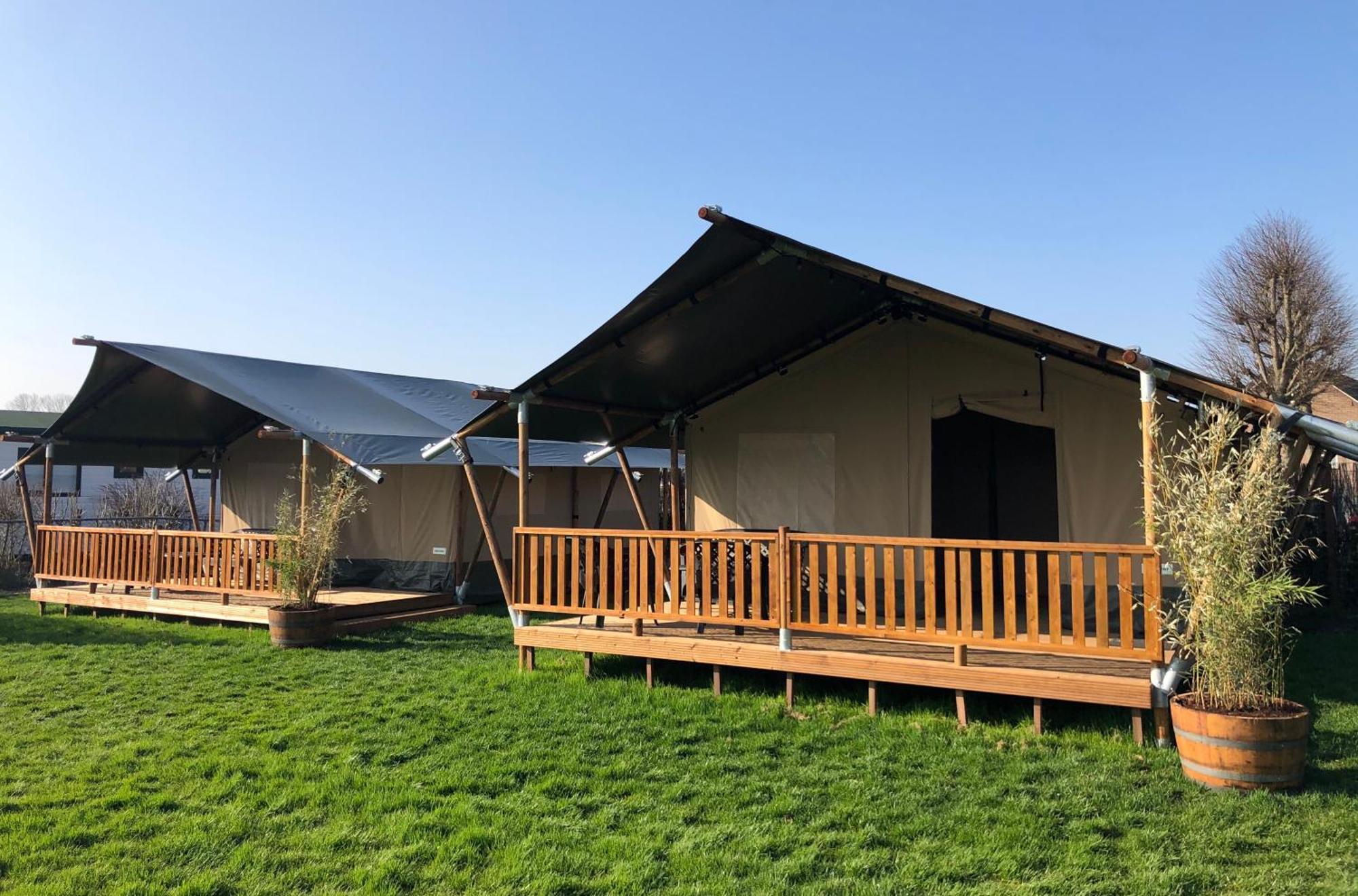 Glamping De Hof Van Eeden Warmond Экстерьер фото